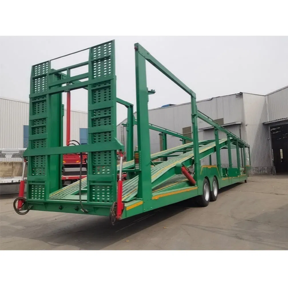 Double Deck 8 Car Hauler Transporter /Car Carrier Semi Trailer for Sale