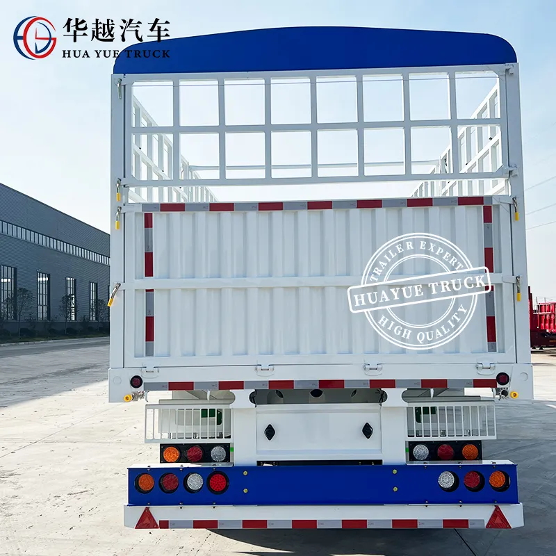 Stake Fence Semi Trailer View 6