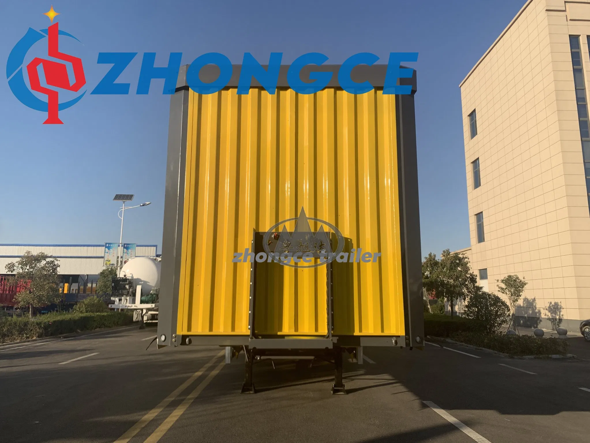 New 3 Axle Side Curtain Semi Trailer for Sale