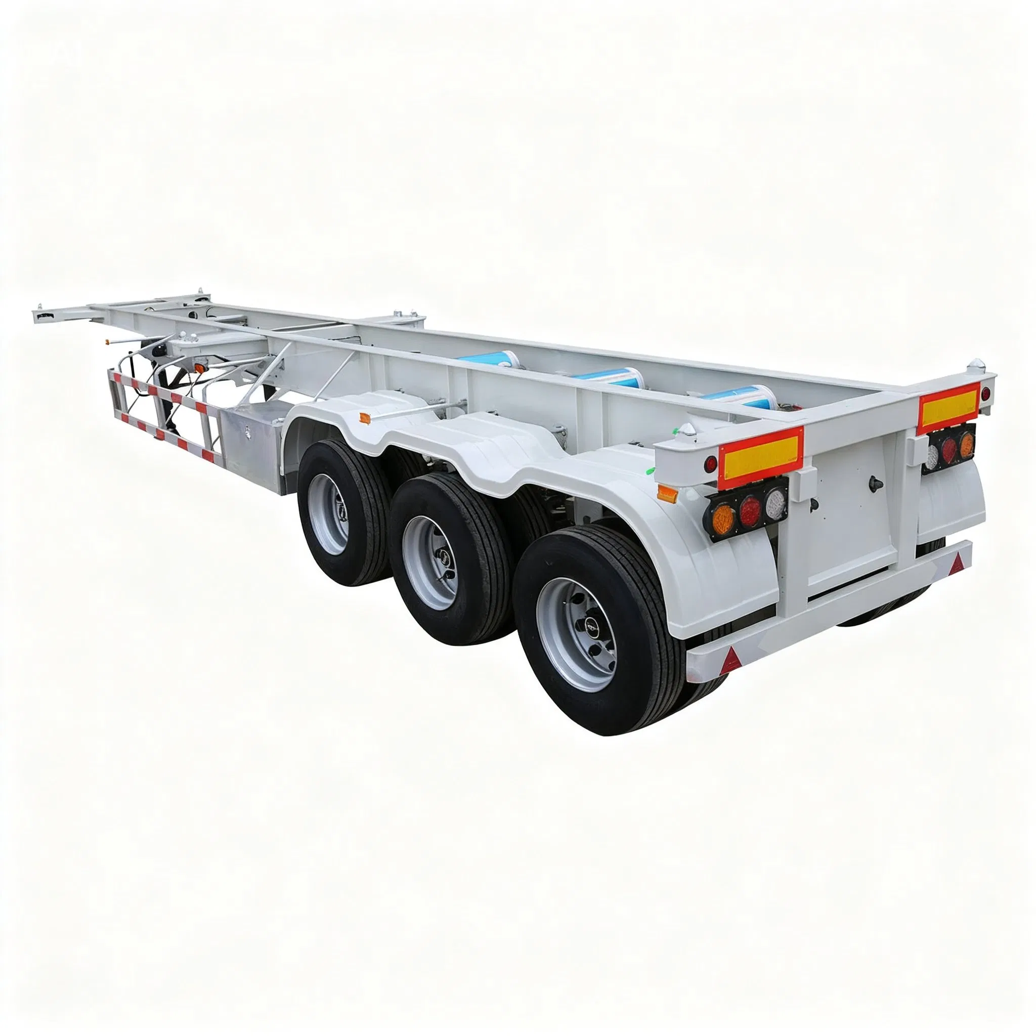 2/3/4axle Container Shipping Semi-Trailer Chassis Skeleton/Skeletal Light Truck Trailer