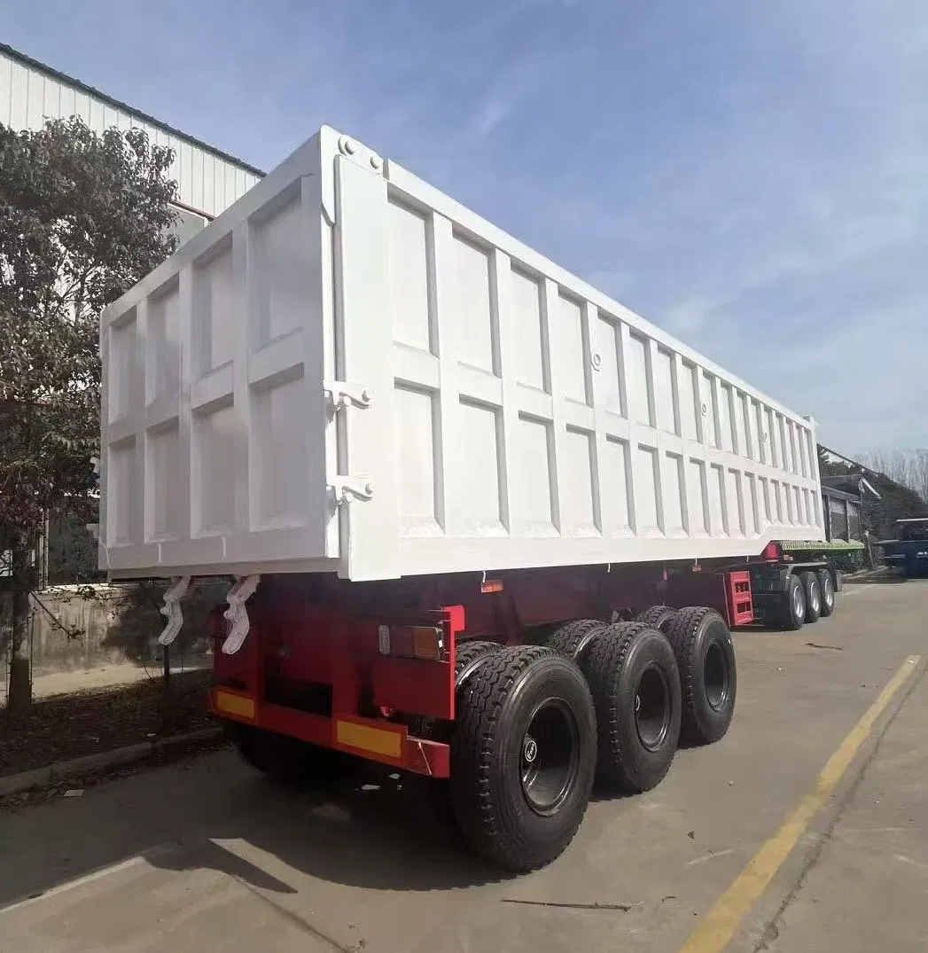 High Load-Bearing Capacity Rear Dump Truck Semi-Trailer with ISO9001 CE CCC ECE Gcc Certification