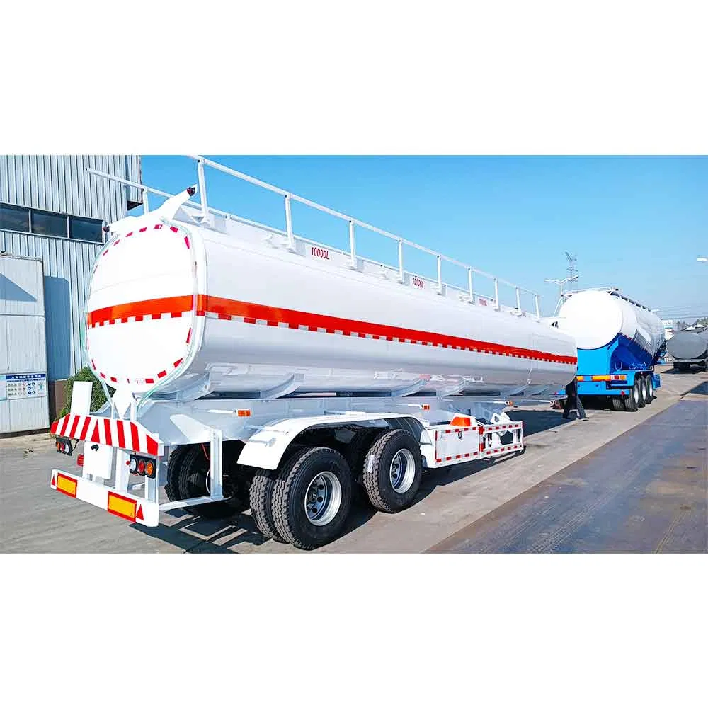 Zw Group 3 Axle 45000 Liters Asphalt Bitumen Transport Fuel Tank Semi Trailer for Sale Botswana
