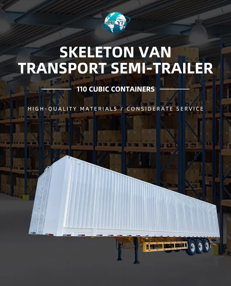 Heavy-Duty Dry Van Box Trailer