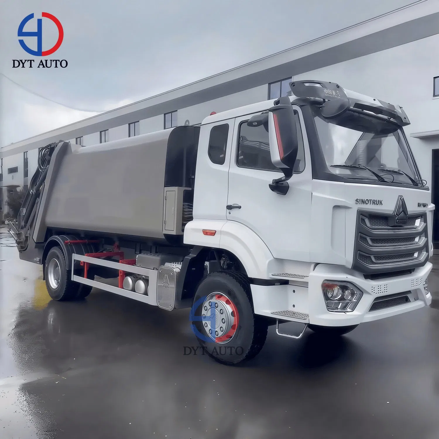 HOWO 16cbm Rear Loader Trash Waste Compactor Garbage Collection Special Purpose Truck