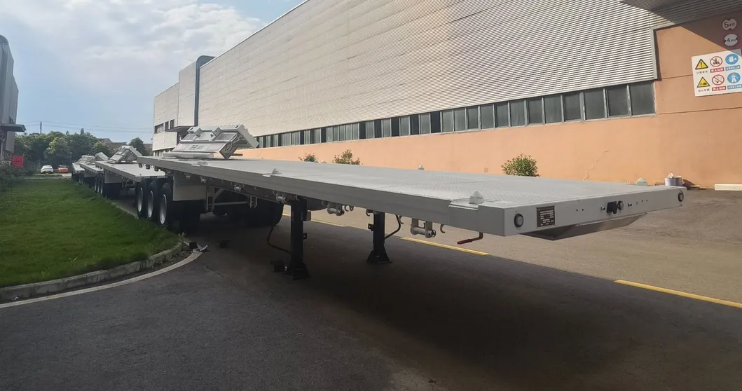 Flatbed Trailer View 2