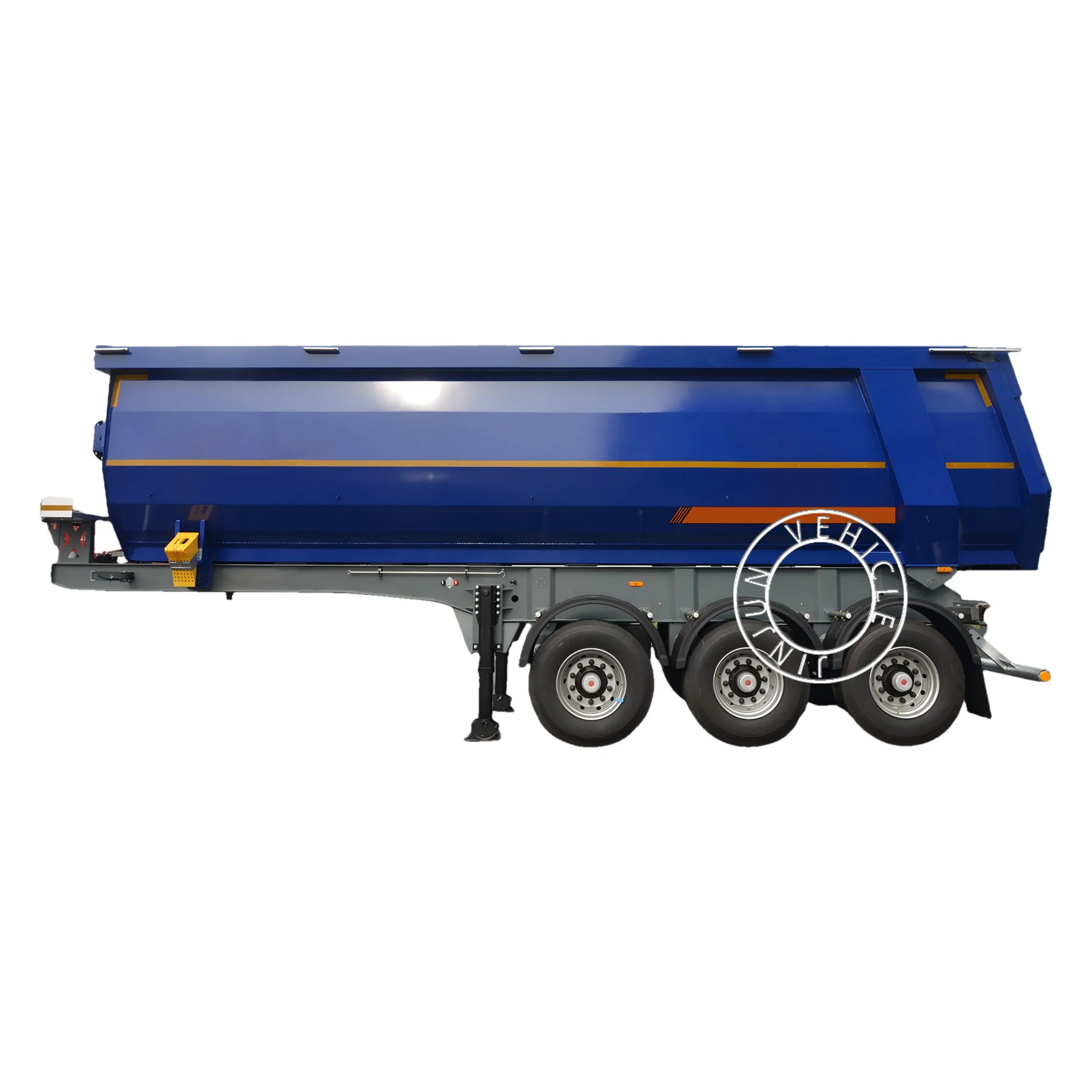 Factory High Quality 3/4/5/6-Axles U-Shaped Rear Tipper/Tipping Trailer End Dump Semi Trailer