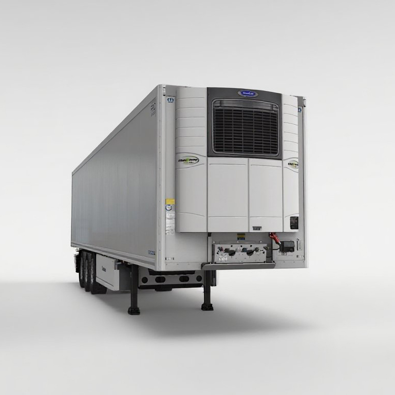 Premium Refrigerated Semi-Trailer Unit Advanced Temperature Control System for Frozen &amp; Chilled Goods Transport (30FT/40FT/45FT Options)