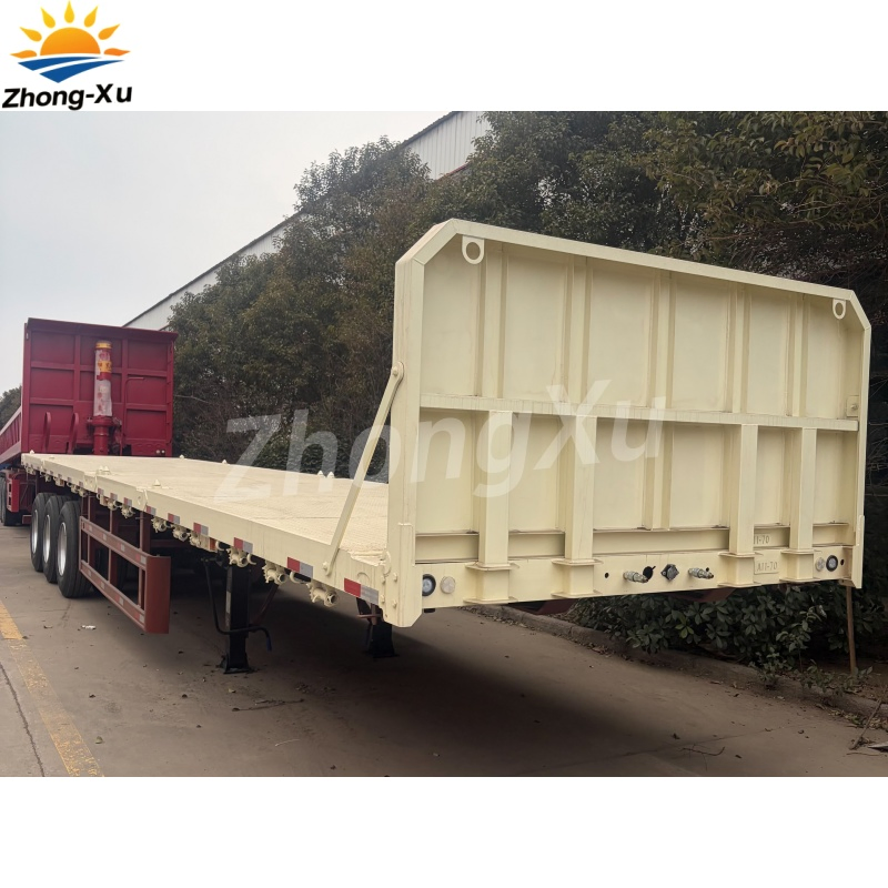 Hot Sale Cargo Transport Used Refrigerated Freezer Dump Tipper Cement Mixer Box Trucks Sinotruk Shacman Truck Tractor Flatbed Lowbed Camper Car Semi Trailer