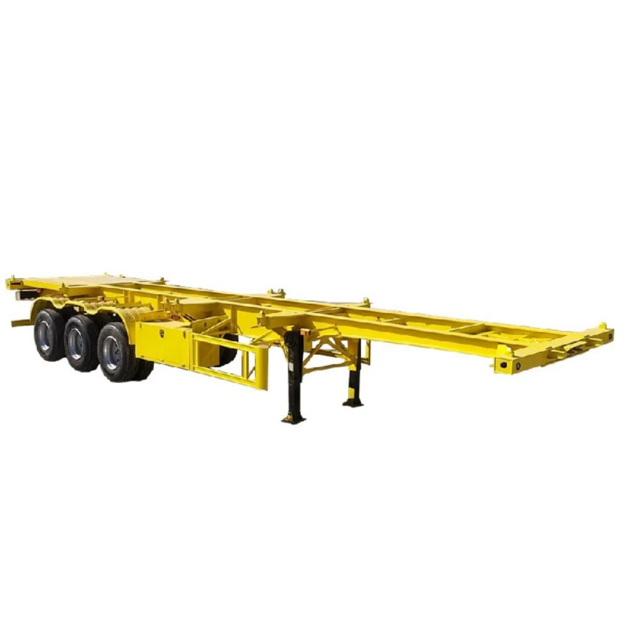 High Standards Skeleton Skeletal Container Semi Trailer 40FT Container Chassis for Sale