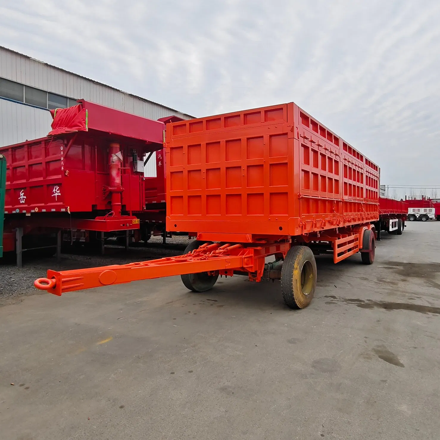 Adaptable to Various Cargo Types Special Purpose Trailer Agricultural Transport Semi Trailer