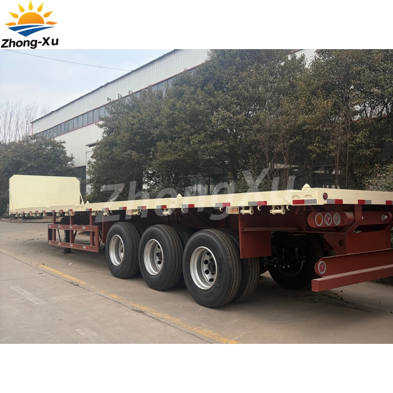 Hot Sale Cargo Transport Used Refrigerated Freezer Dump Tipper Cement Mixer Box Trucks Sinotruk Shacman Truck Tractor Flatbed Lowbed Camper Car Semi Trailer