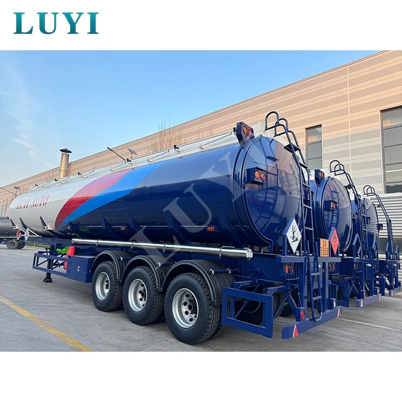 Customizable 60-Ton Fuel Tank Semi-Trailer 3 Axle 45000 Liters Oil Fuel Diesel Tanker Semi Trailer Oil Tank Semi-Trailer Oil Storage Fuel Crude Oil Tank Trailer