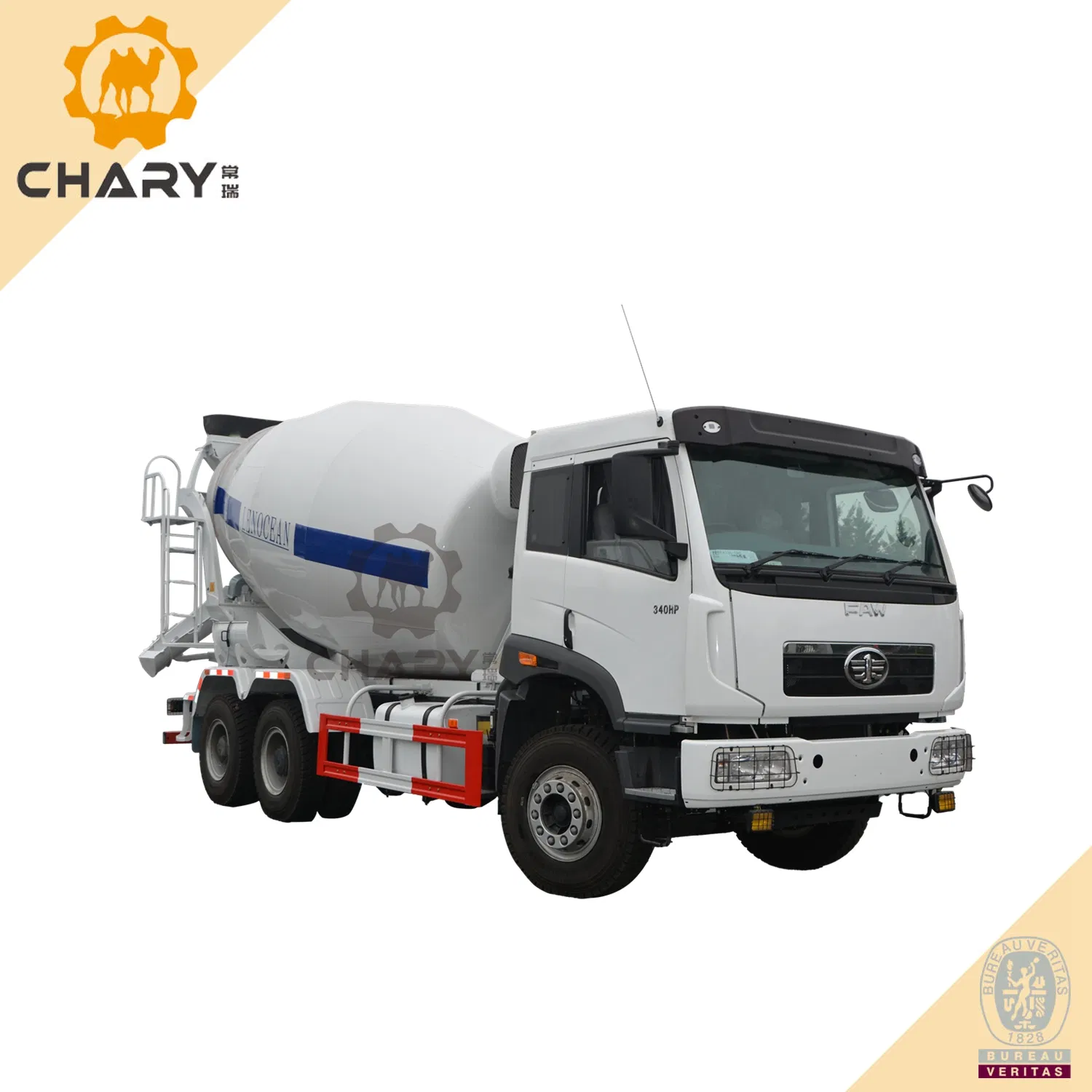FAW New J5p 6× 4 270HP Concrete Mixer Truck