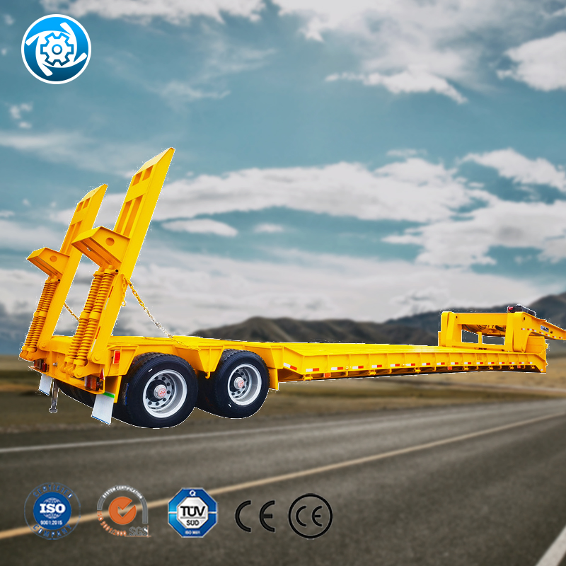 Reliable Logging Semi Trailer for Safe and Secure Transportation