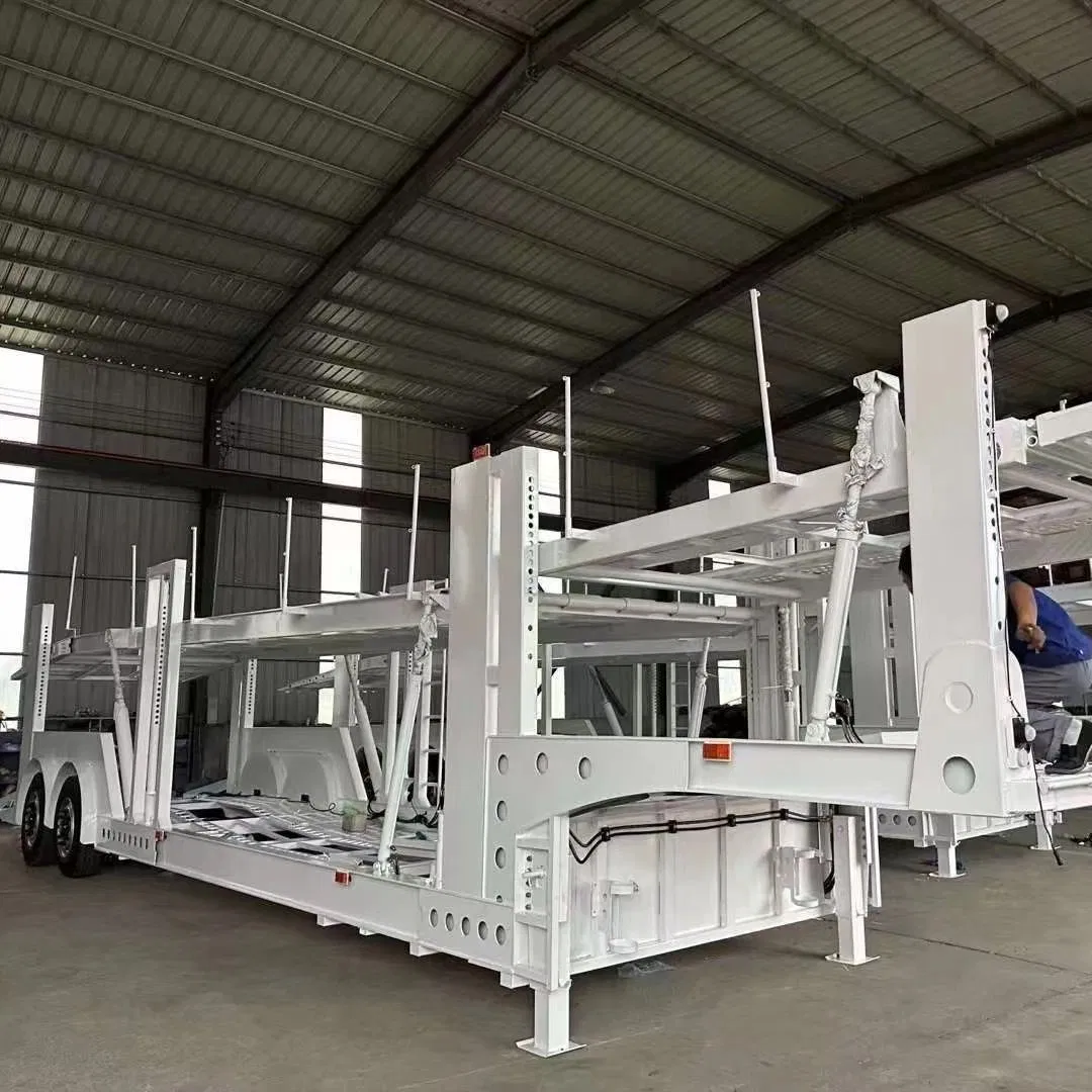 Car Transport/Hauler Semitrailer Car Delivery/Carrier Double Deck Truck Trailer