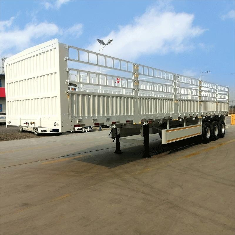 Hot Sale 3axle Logistics Dry Van Type Enclosed Cargo Box Semi Trailer 30 Tons 40 Tons