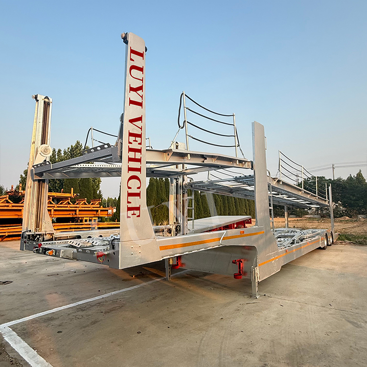 Car Carrier Semi-Trailer for 5/6/7/8/10 Cars Automatic Transporter Galvanizing of The Whole Trailer Available for Sale