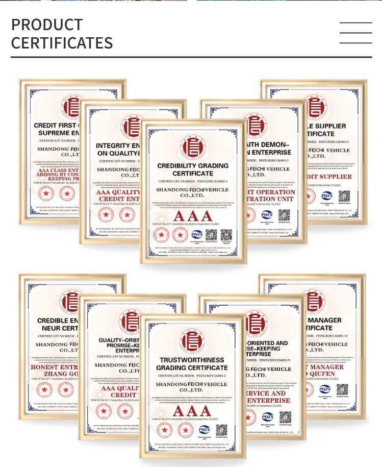 Certification Documents