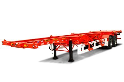 (Best selling Tanzania) 3axle 40tons-60tons Chassis Skeleton/Skeletal Light Truck Trailer Container Semitrailer