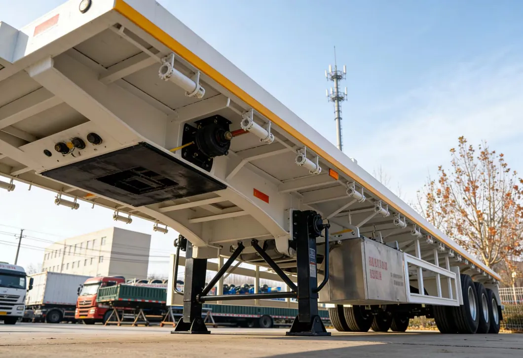 Flatbed Semi Trailer 2