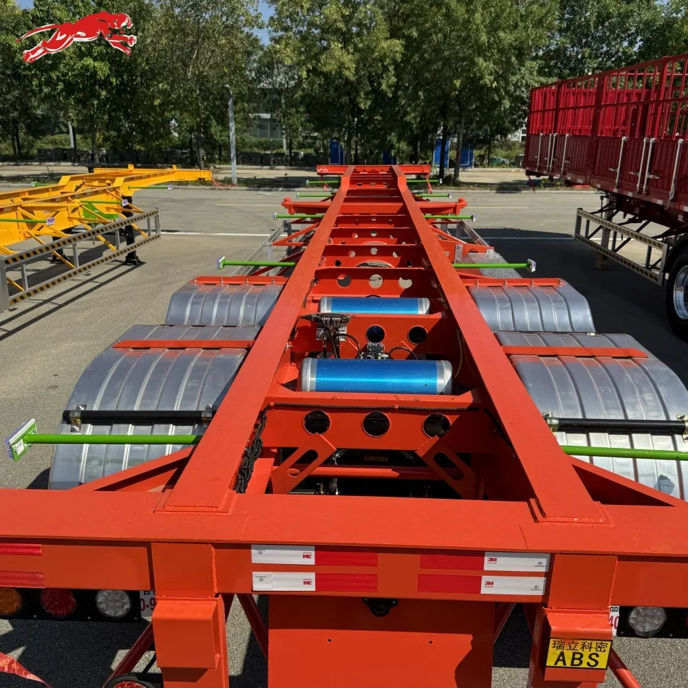 Skeletal Semi Trailers Can Be Customized According to Your Needs.