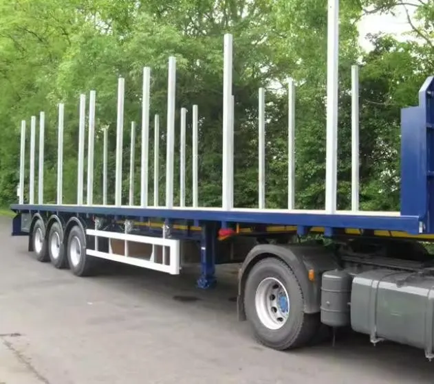 Wood Timber Semi Trailer 3