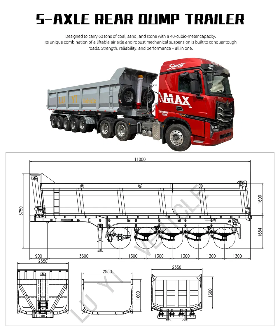 Dump Tipper Trailer View 1