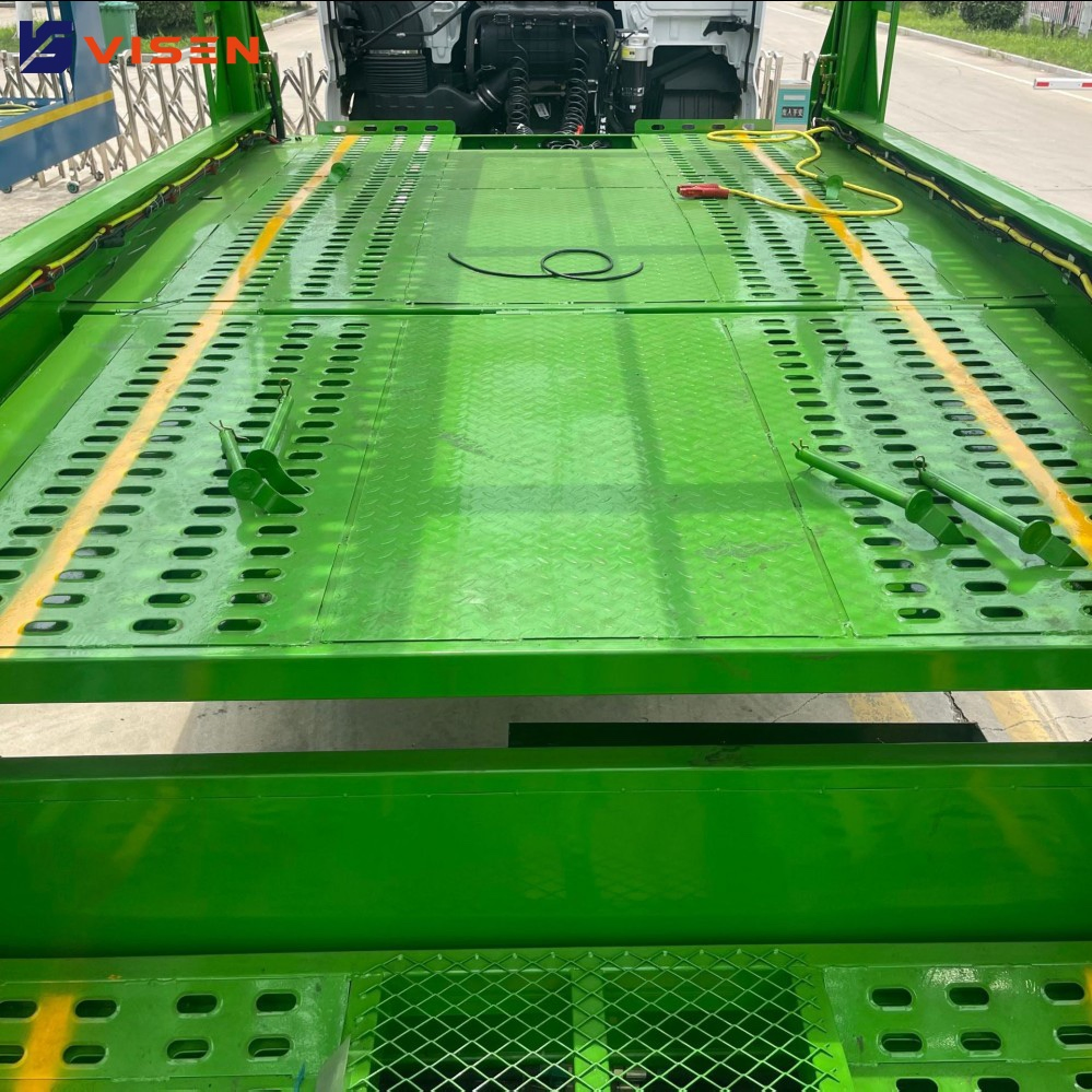 Visen Vsys1005 Customized 3-Axle Car Hauler Carrier Transport Trailer