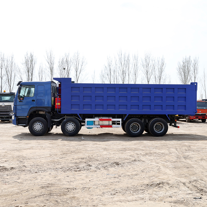 8X4 Tipper Refurbished Sinotruk HOWO Dump Truck 371HP 12 Tires