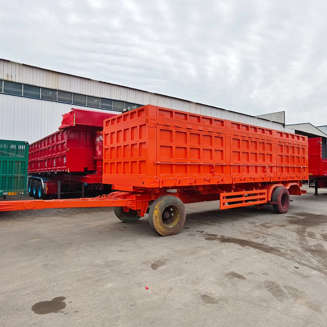 Adaptable to Various Cargo Types Special Purpose Trailer Agricultural Transport Semi Trailer