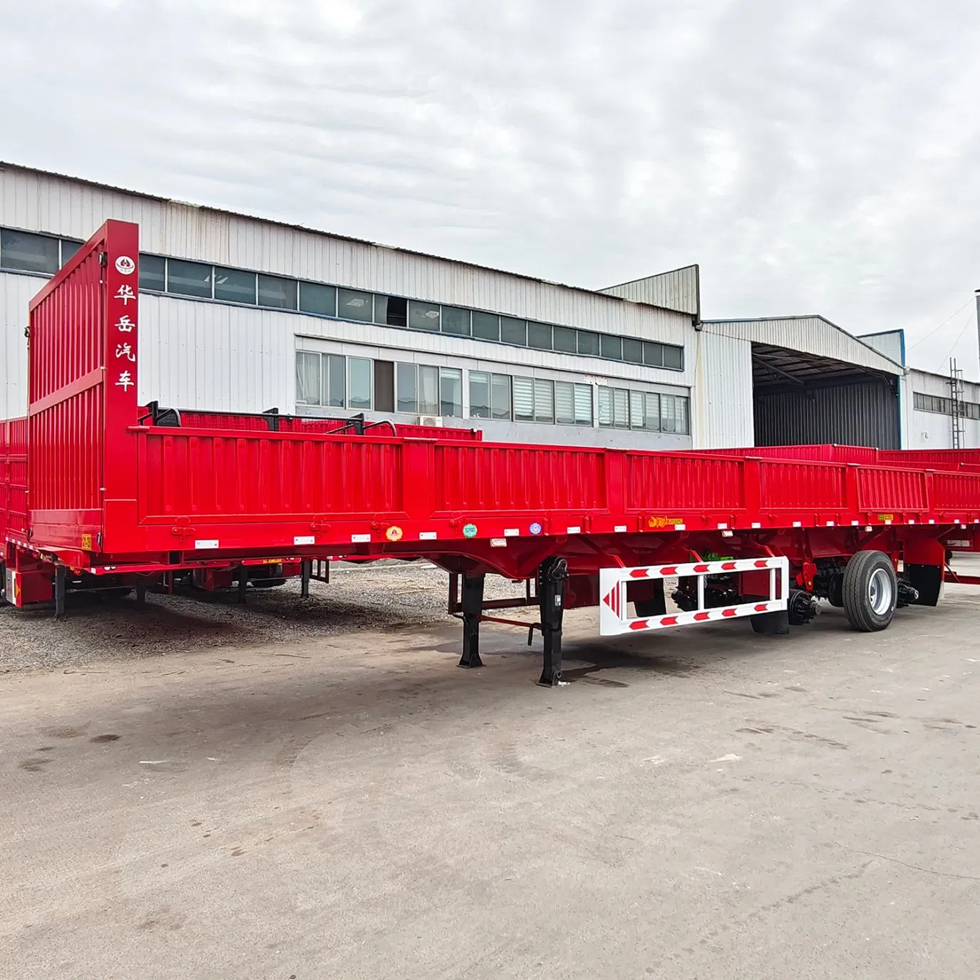 Adaptable to Various Cargo Types Special Purpose Trailer Local Delivery Semi Trailer