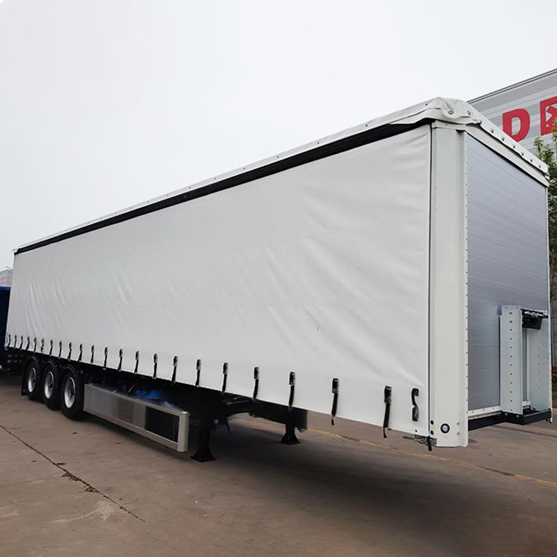 Stylish Semitrailer Truck Trailer Side Curtain Accessories Semitrailer 12m Long Side Curtain Van Box Semi Trailer