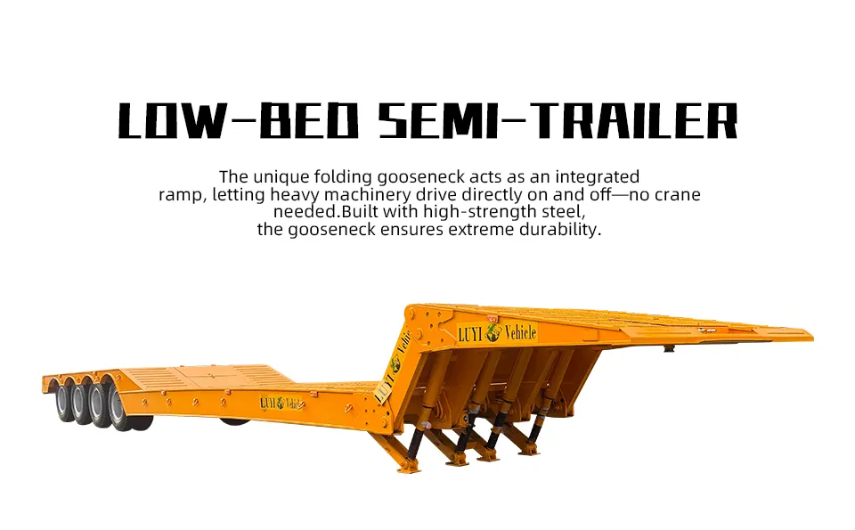 Low Bed Truck Trailer 1
