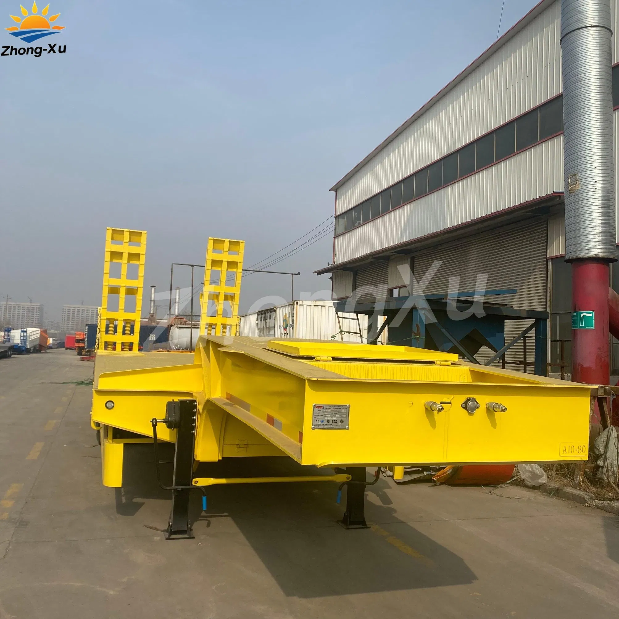 Heavy Duty Cargo Food Tipper Dump Tractor Truck Shacman HOWO 6X4 Used Cement Mixer Trucks Lowbed Flatbed Car Carrier Side Curtain Oil Tanker Semi Trailer