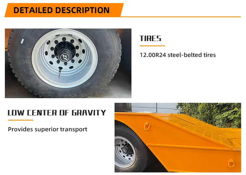 Low Bed Truck Trailer 4