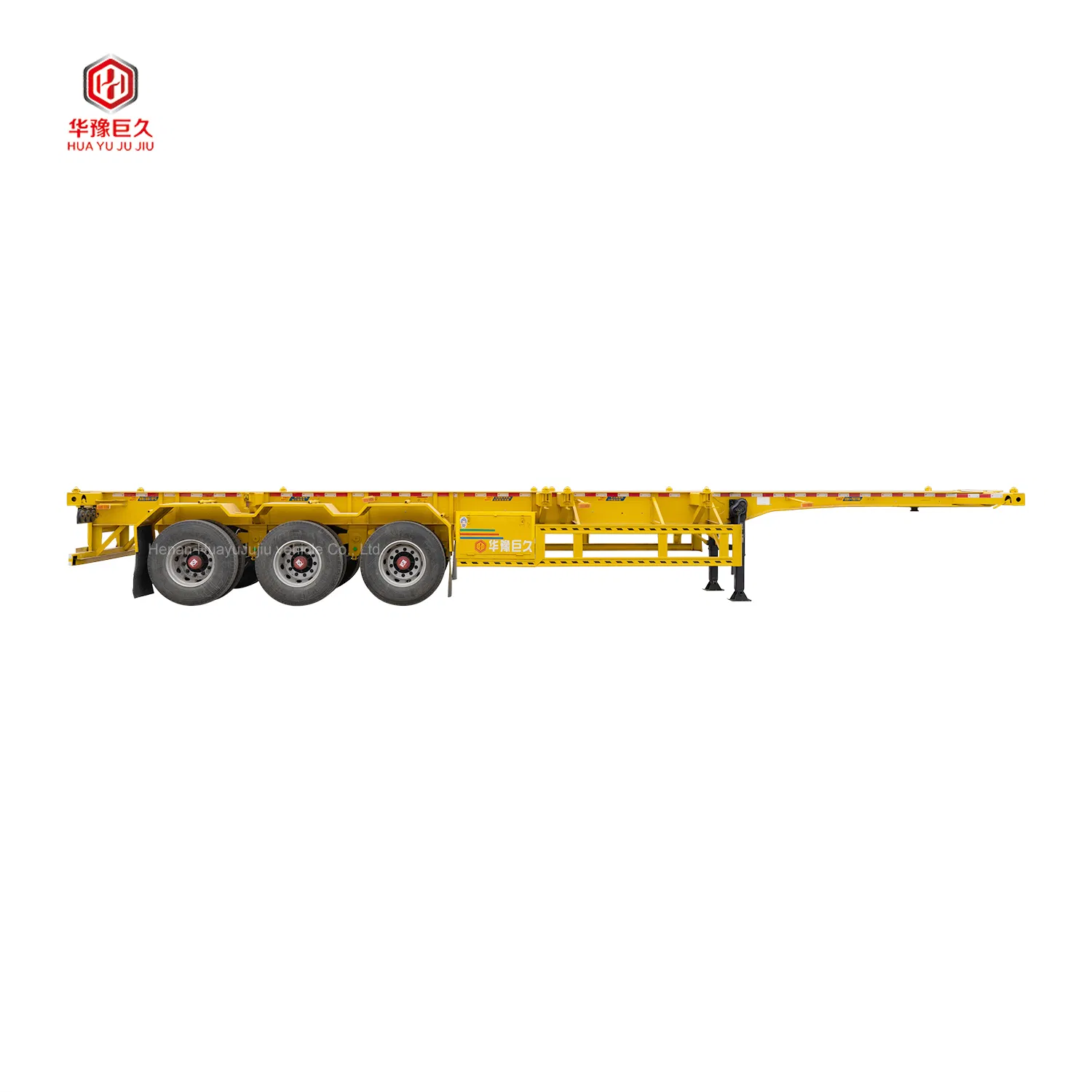 40feet Port Skeleton/Skeletal Container Semitrailer Popular in Vietnam