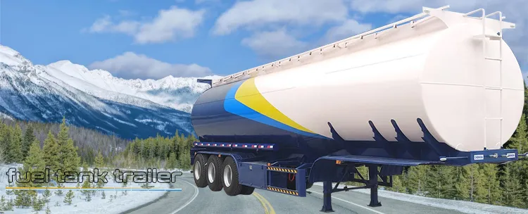 Fuel Tanker Semi Trailer Main View
