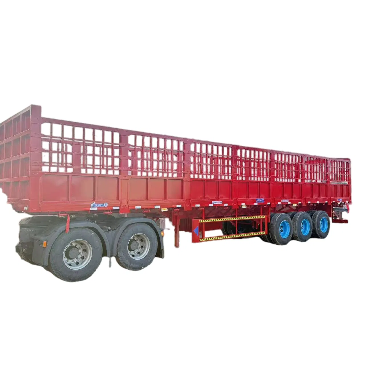 3/4/5-Axle Mechanical Suspension Air Suspension 30 Tons /40 Tons /50 Tons 12850X2450X2350mm (customizable) Curtain Side Semi-Trailer
