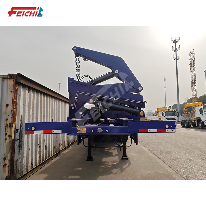Side Loader Container Lift Truck Refrigerated Container Sidelifter Container Side Lift Semi-Trailer for Sale
