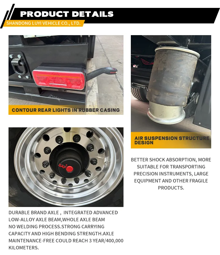 Curtain Semi Trailer Detail 2