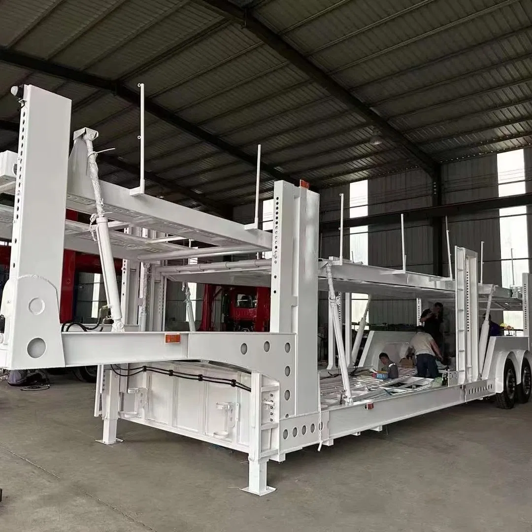 Car Transport/Hauler Semitrailer Car Delivery/Carrier Double Deck Truck Trailer