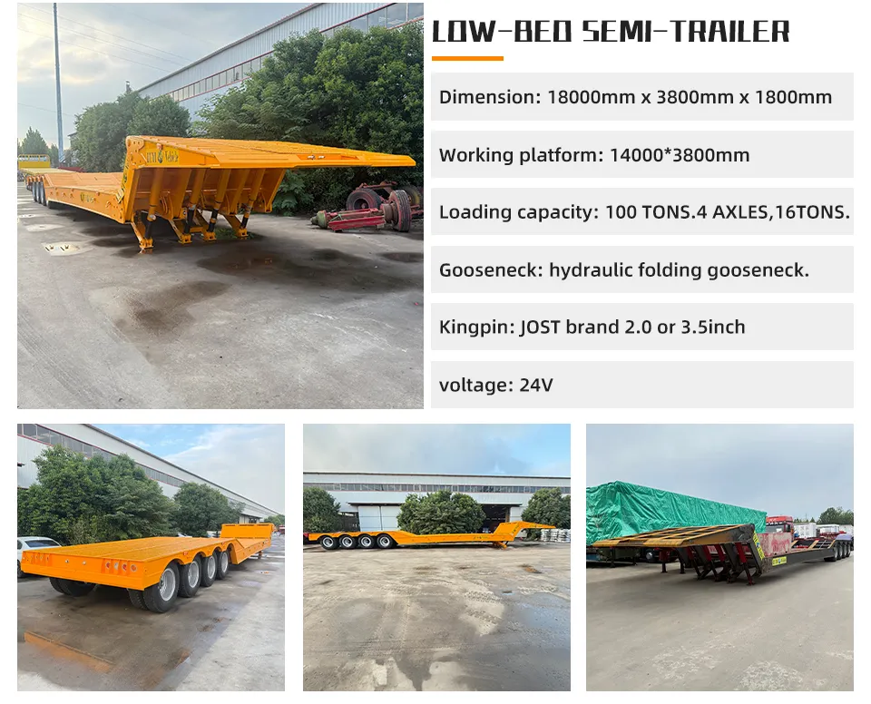 Low Bed Truck Trailer 3