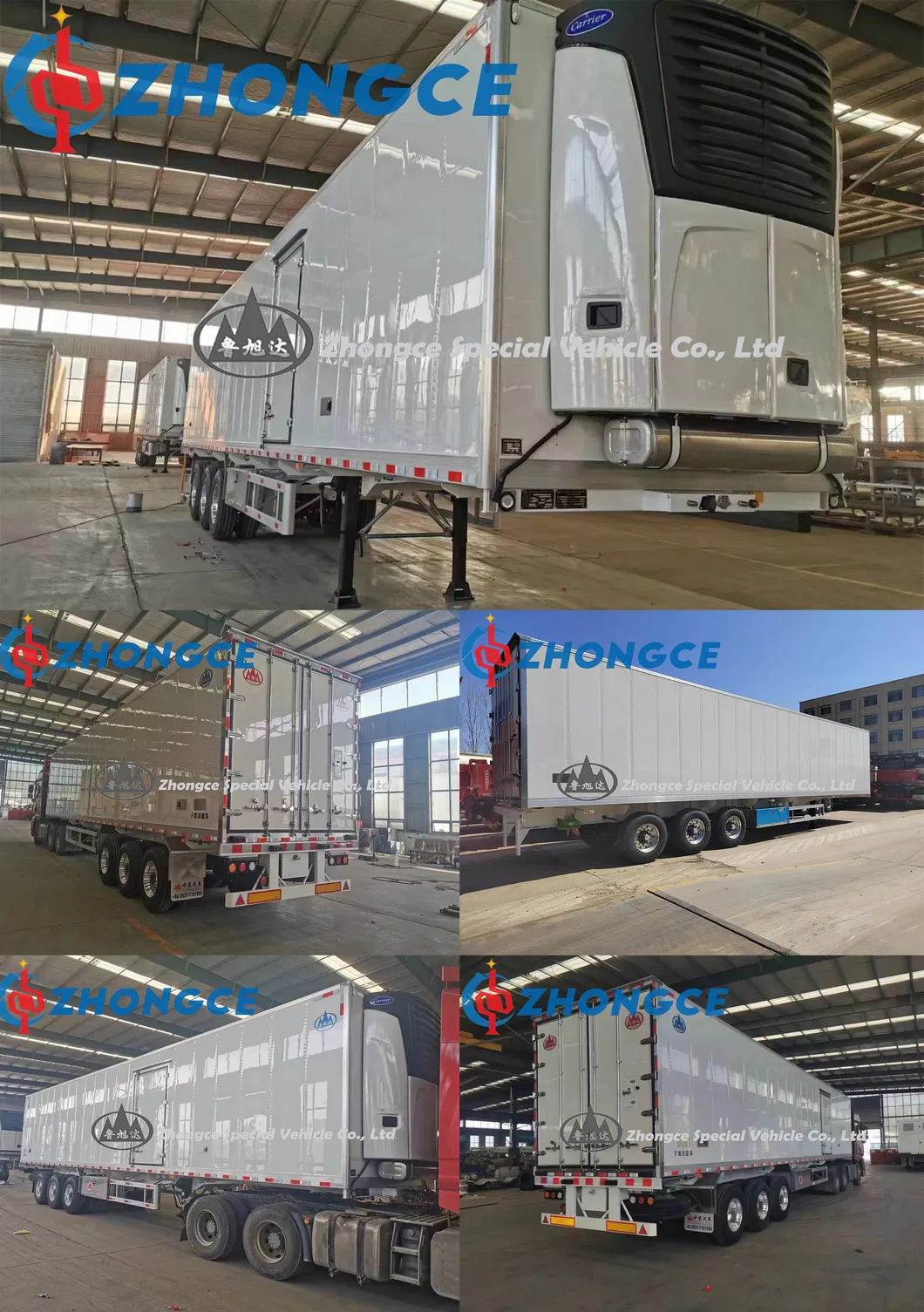 Refrigerated Van Truck Trailer