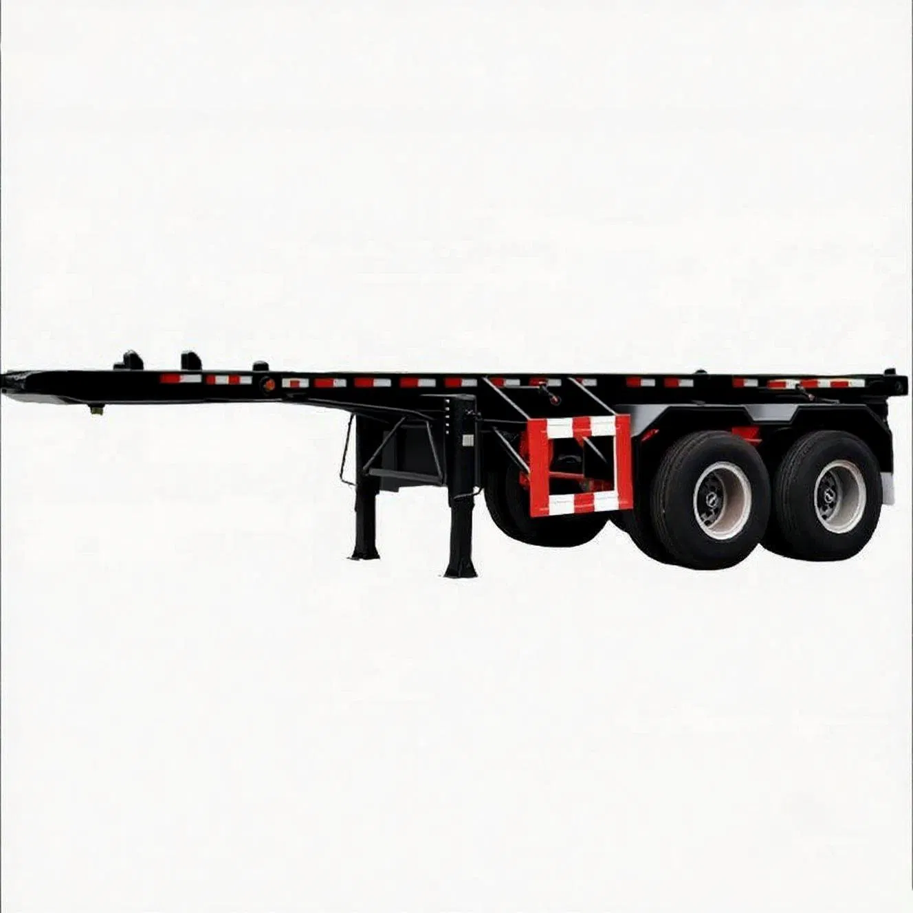 Durable 2/3/4 Axle Skeleton Trailer for Container Shipping Efficient Container Transport Semi Trailer with Skeletal Frame