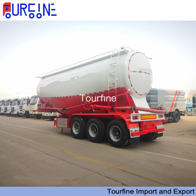 Banana Shape Cement Bulker, Bulk Cement Tanker Grain Animal Feed Tanker Trailer Cement Bulker Semi Truck Trailer