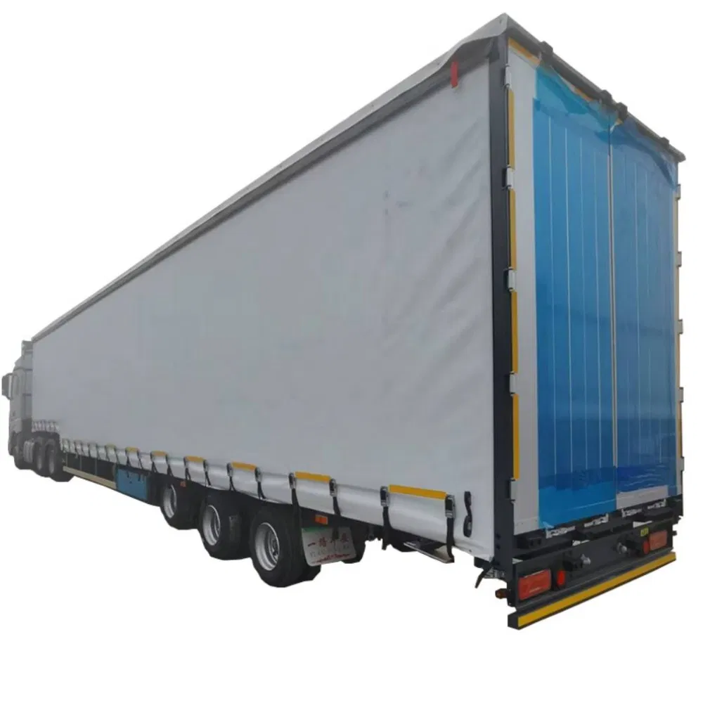 40FT 3-Axle Sliding Curtain Side Refrigerated Semi-Trailer (Special for Bulk Cargo Transport to Central Asia)