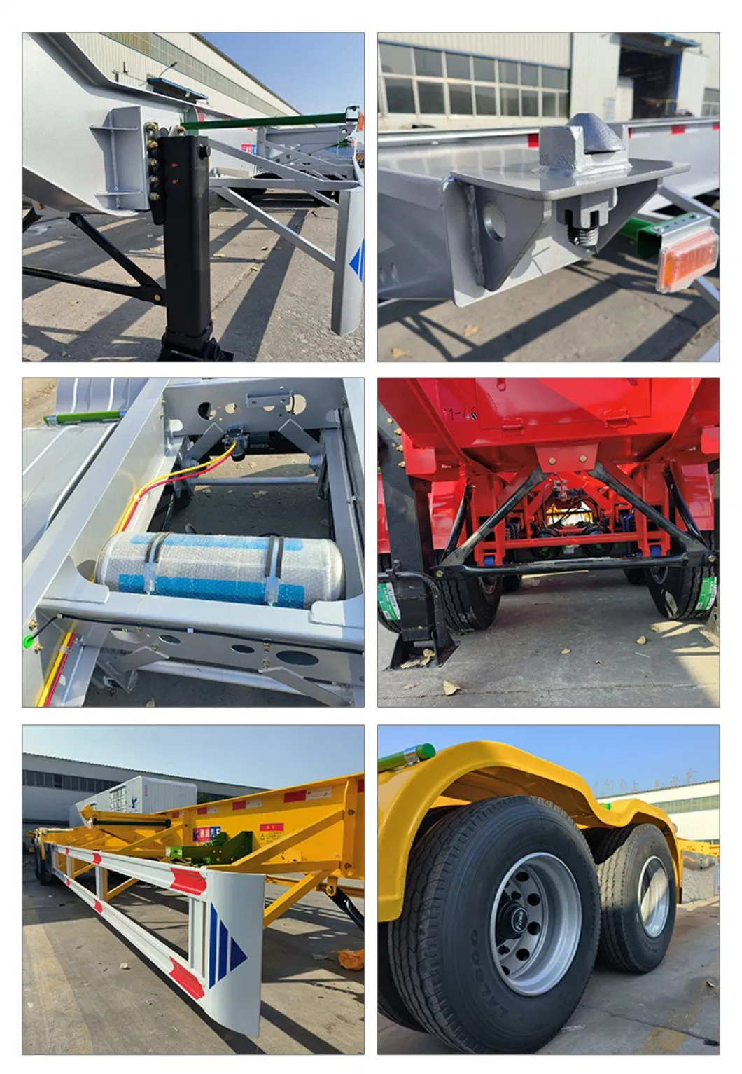 Skeletal Semi Trailer Detail