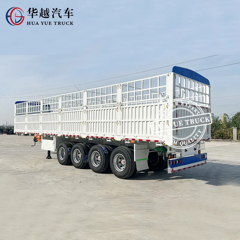 Stake Fence Semi Trailer View 8