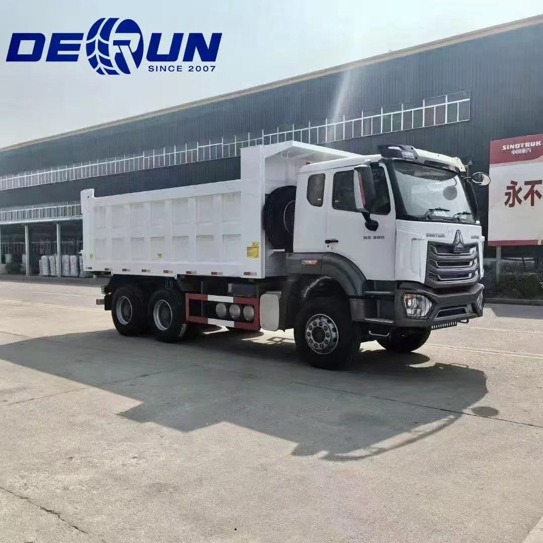 Heavy Duty Sinotruk HOWO/Shacman/FAW/Beiben/Foton 30/40/50ton 6X4/8X4 10/12 Wheels Rear Dump Tipper Dumper Tipping Truck for Construction Iron Bauxite Mining