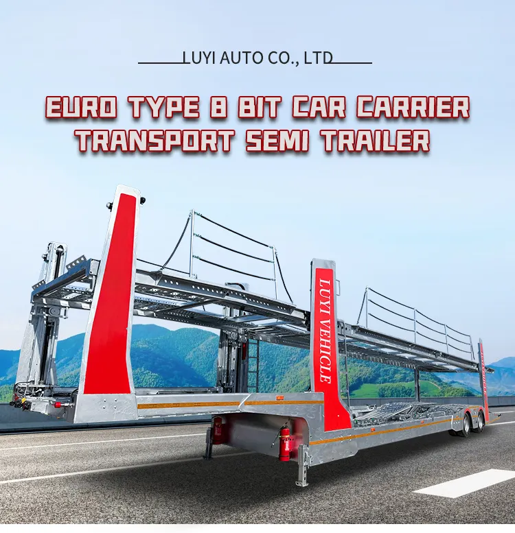 Car Carrier Trailer View 1